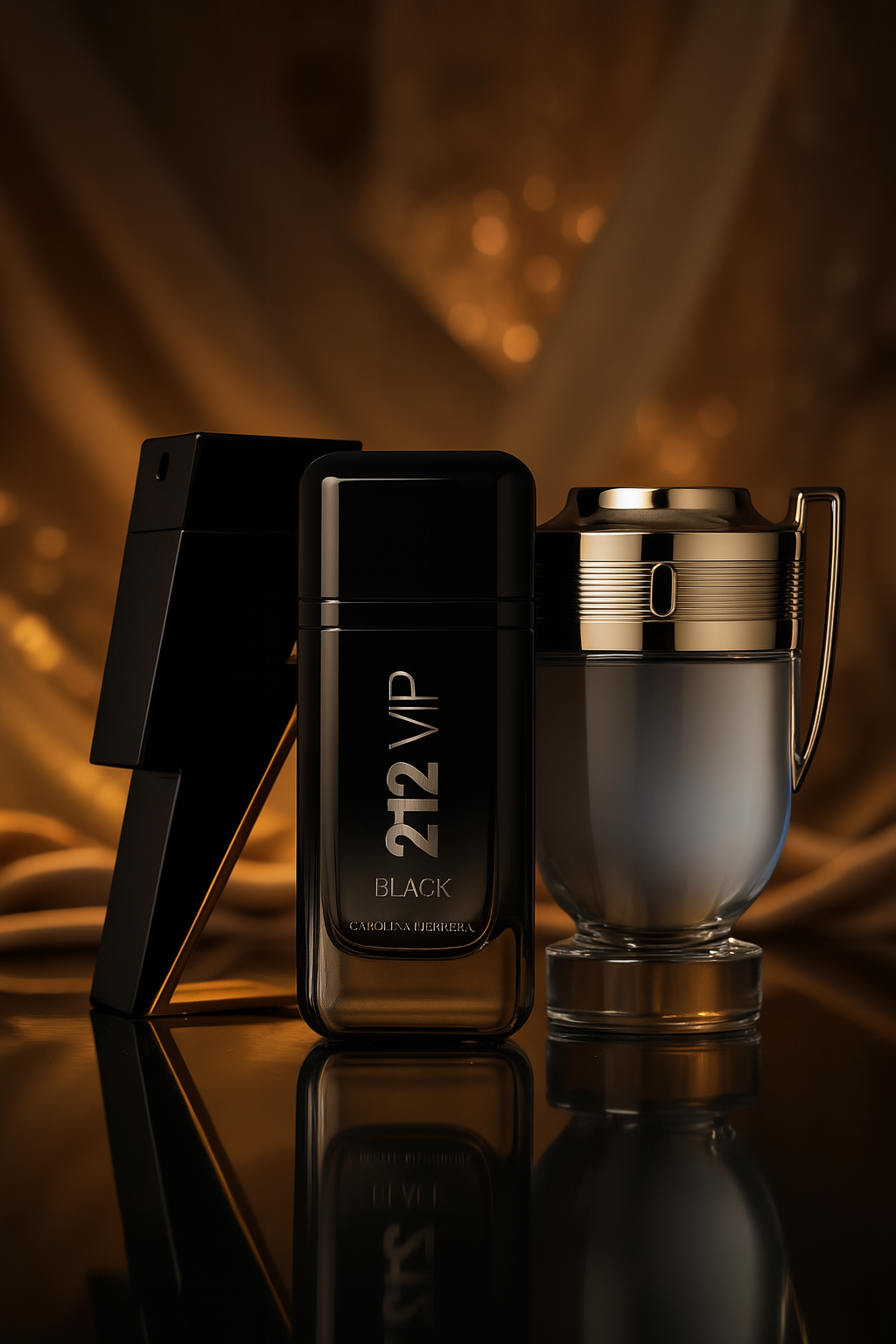 SADA 3 PARFÉMŮ BAD BOY, 212 VIP BLACK, PACO RABANNE INVICTUS 100ML