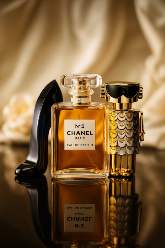 SADA 3 PARFÉMŮ GOOD GIRL, CHANEL Nº5, FAME 100ML